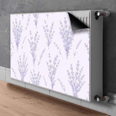 Copertura magnetica per radiatore Fiori di lavanda