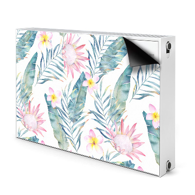 Cover per termosifone Fiori rosa chiaro