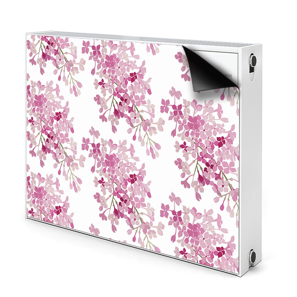 Copertura magnetica per radiatore Fiori rosa