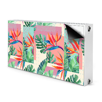 Cover per termosifone Mosaico tropicale