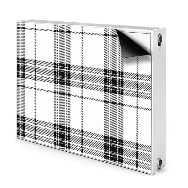 Cover magnetica per radiatore Pattern plaid