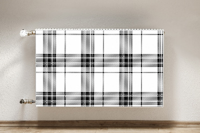 Cover magnetica per radiatore Pattern plaid