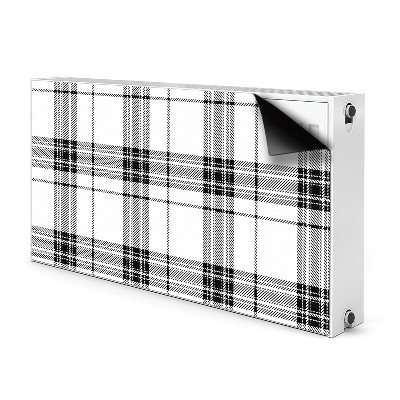 Cover magnetica per radiatore Pattern plaid