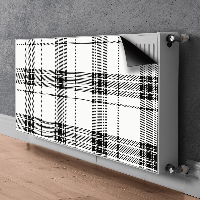 Cover magnetica per radiatore Pattern plaid