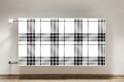 Cover magnetica per radiatore Pattern plaid