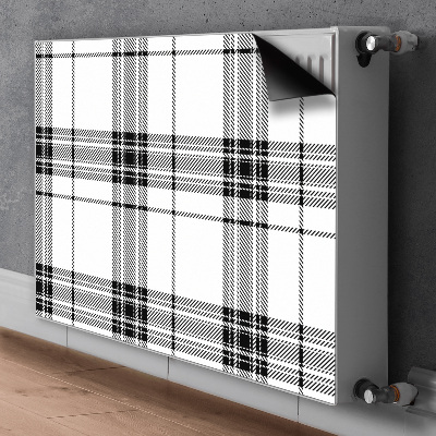 Cover magnetica per radiatore Pattern plaid