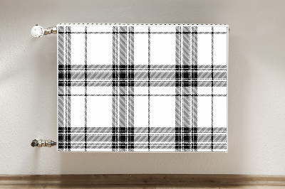 Cover magnetica per radiatore Pattern plaid