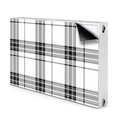 Cover magnetica per radiatore Pattern plaid