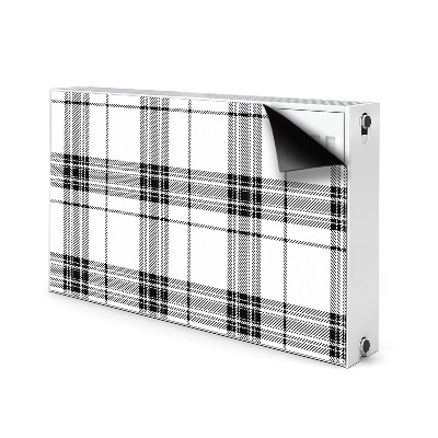 Cover magnetica per radiatore Pattern plaid