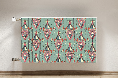 Pannello magnetico per radiatore Pattern aztec