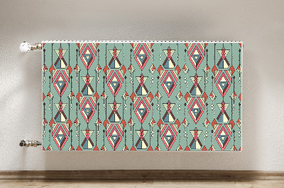 Pannello magnetico per radiatore Pattern aztec