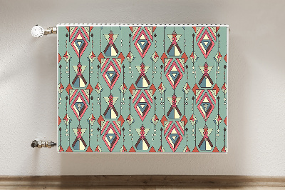 Pannello magnetico per radiatore Pattern aztec