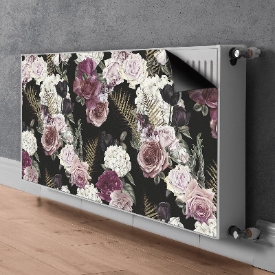 Cover per termosifone Fiori romantici