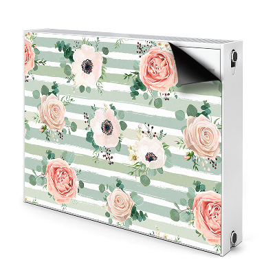 Cover per termosifone Rose a strisce