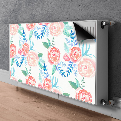 Cover magnetica per radiatore Fiori luminosi