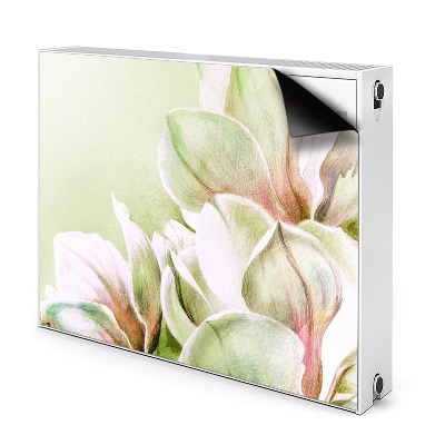 Cover magnetica per radiatore Fiori magnolia