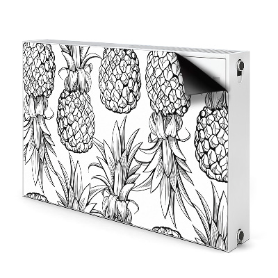 Cover magnetica per radiatore Ananas