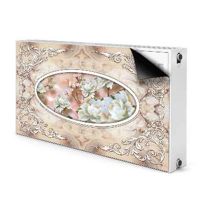 Cover per termosifone Pattern glamour floreale