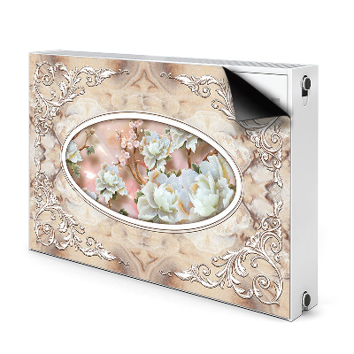 Cover per termosifone Pattern glamour floreale