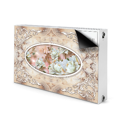 Cover per termosifone Pattern glamour floreale