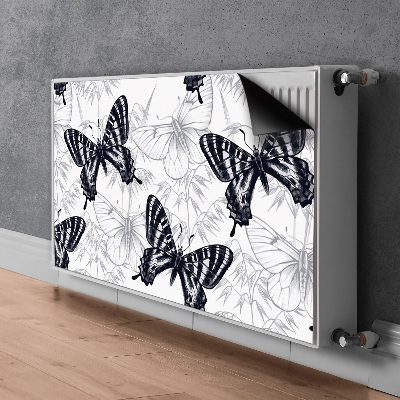 Pannello magnetico per radiatore Drawing Butterflies