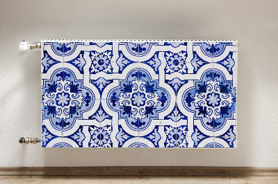 Rivestimento per radiatore Piastrelle blu