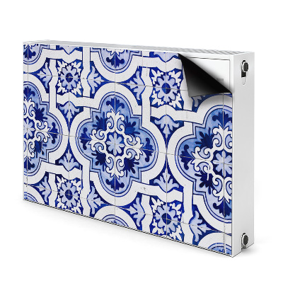 Rivestimento per radiatore Piastrelle blu