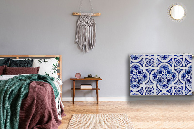 Rivestimento per radiatore Piastrelle blu