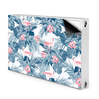 Cover per termosifone Flamingos e macchie