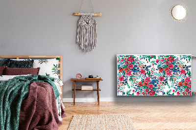 Copertura magnetica per radiatore Fiori colorati