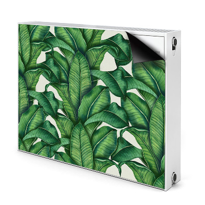 Cover magnetica per radiatore Foglie botaniche