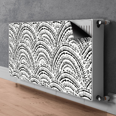 Copertura magnetica per termosifone Modello astratto