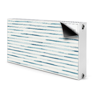 Copertura magnetica per termosifone Linee blu