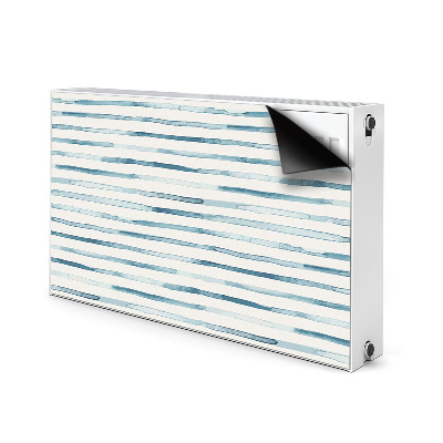 Copertura magnetica per termosifone Linee blu