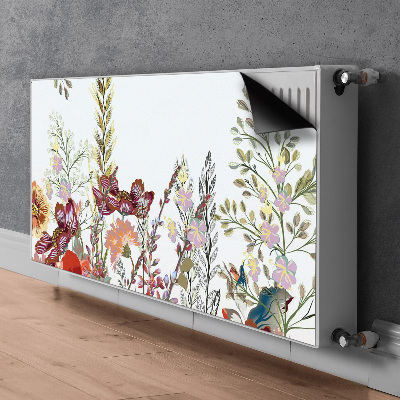 Cover magnetica per radiatore Fiori di campo