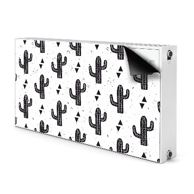 Cover magnetica per radiatore Cactus neri