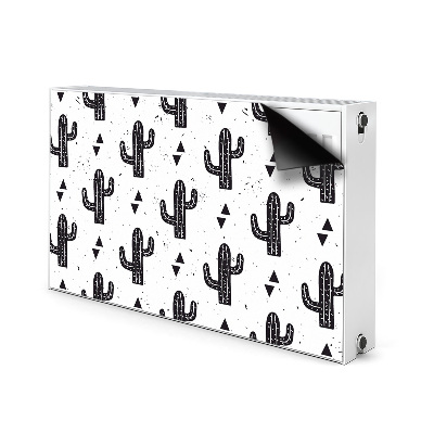 Cover magnetica per radiatore Cactus neri