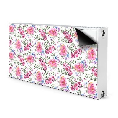 Cover per termosifone Fiori rosa