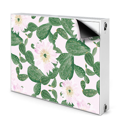 Cover per termosifone Cactus in fiore