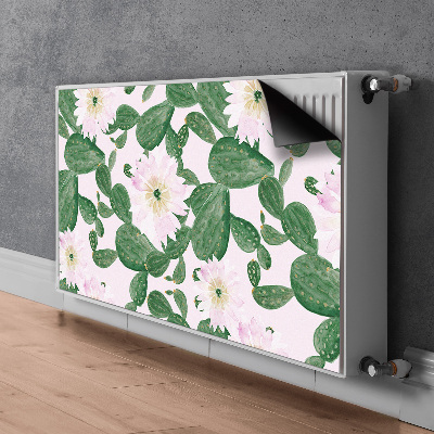 Cover per termosifone Cactus in fiore