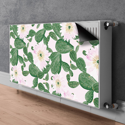 Cover per termosifone Cactus in fiore