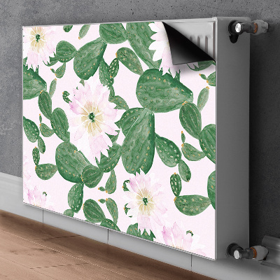 Cover per termosifone Cactus in fiore