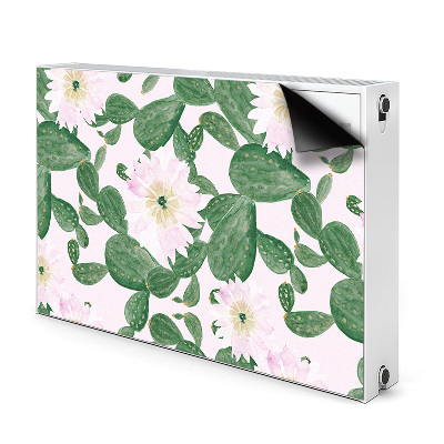 Cover per termosifone Cactus in fiore