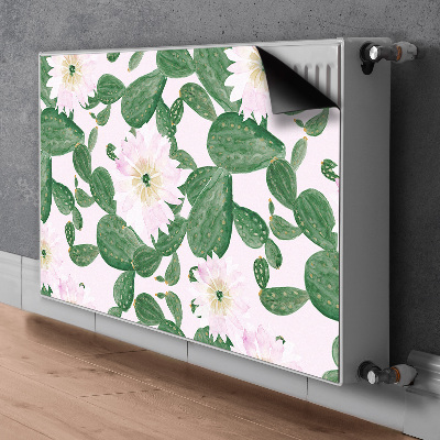 Cover per termosifone Cactus in fiore