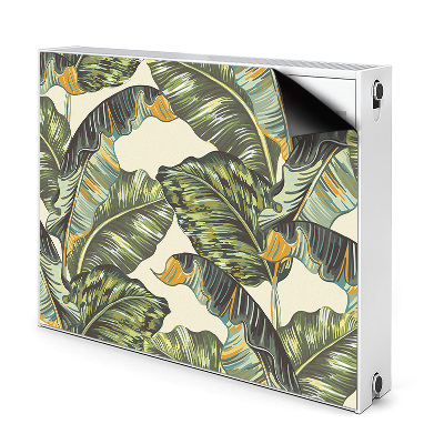 Cover per termosifone Foglie tropicali