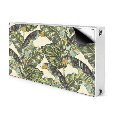 Cover per termosifone Foglie tropicali