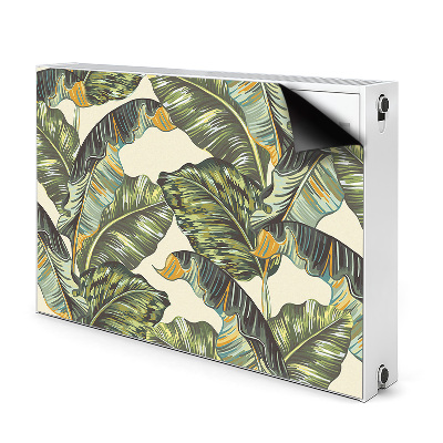 Cover per termosifone Foglie tropicali