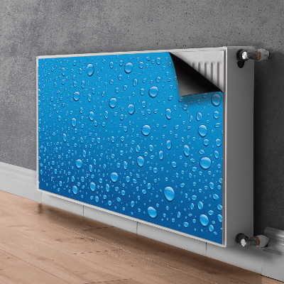 Copertura magnetica per termosifone Gocce d'acqua