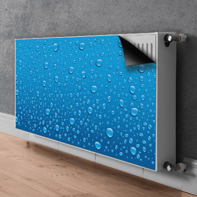 Copertura magnetica per termosifone Gocce d'acqua