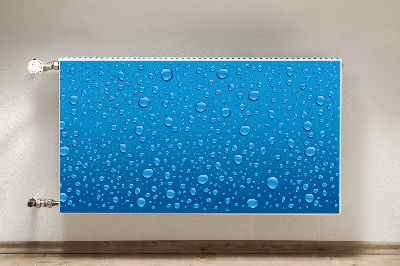 Copertura magnetica per termosifone Gocce d'acqua